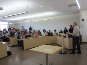 Peter Scherrer Speaks at UW-Whitewater Ethics Week